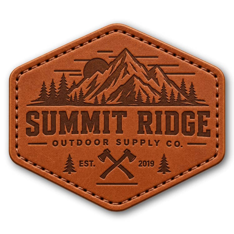 Custom Leather Patches example