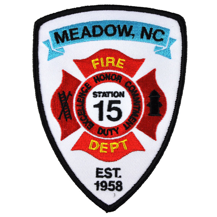 Fire Department Patches example